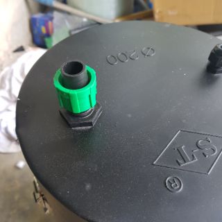 Lọc chế  X10 phi 200 bơm ap3500 2 đầu in