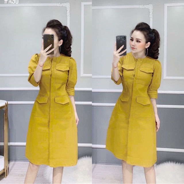 Đầm sơmi túi hộp 🥰🥰🥰