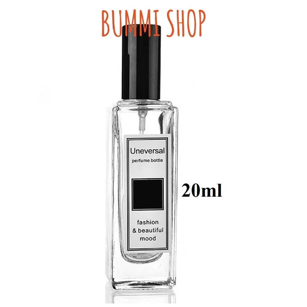Chai xịt lọ Thủy Tinh chiết nước hoa rỗng 20ml