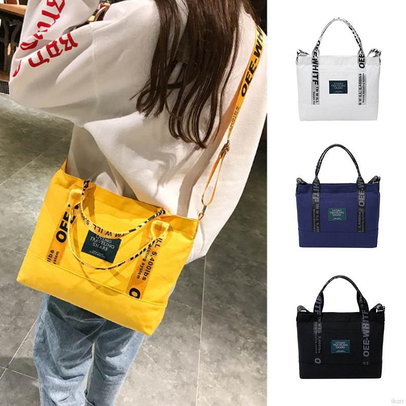 Túi xách tay in chữ thời trang