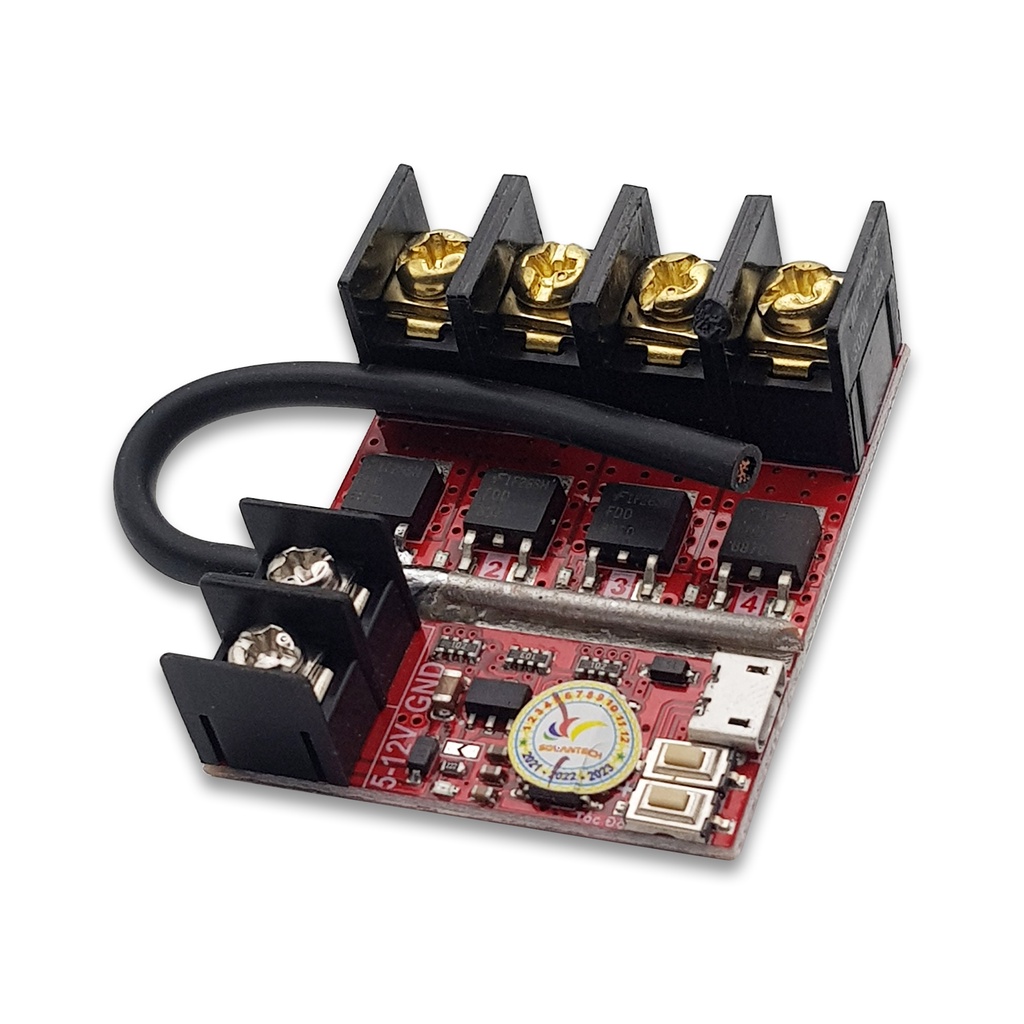Mạch vẫy 4 kênh công suất 30A (30A/Kênh) + TẶNG DÂY CÁP MICRO USB