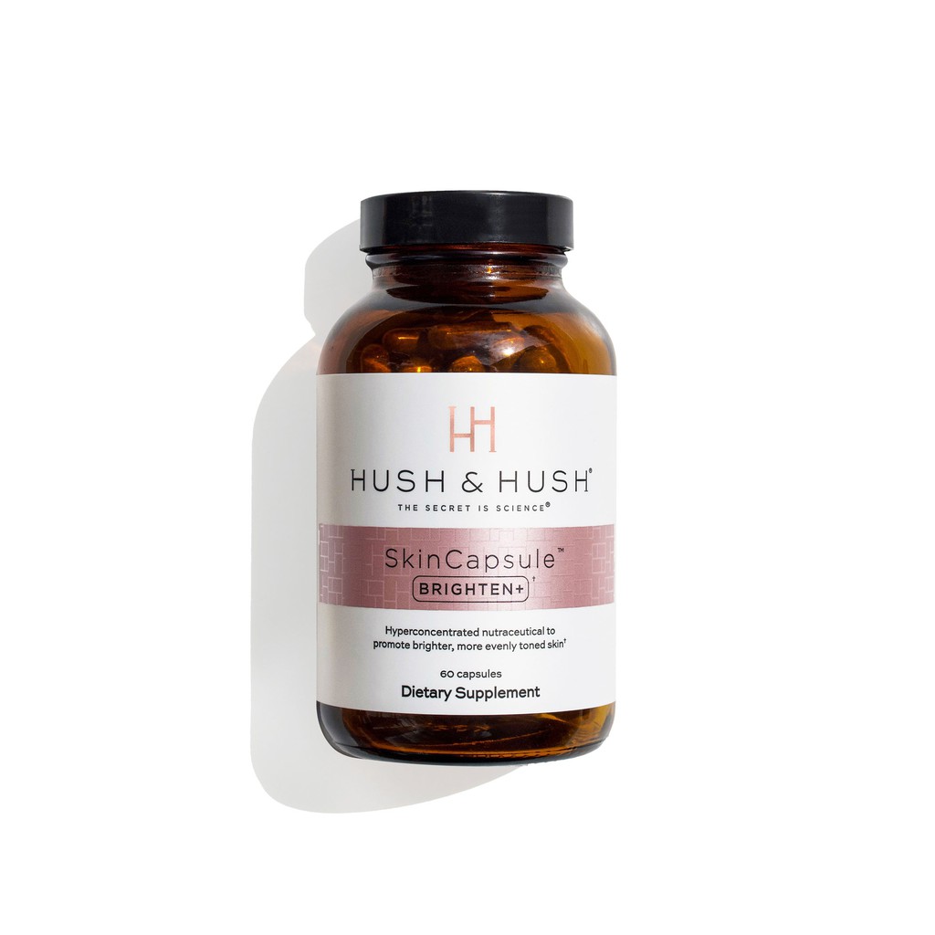 Viên uống sáng da Image Hush & Hush SkinCapsule Brighten+ 60 viên