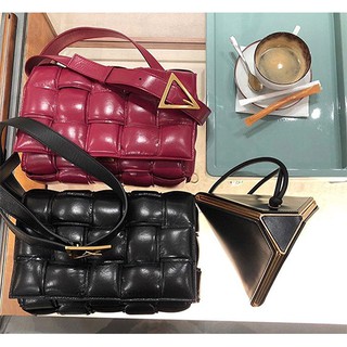 Túi da hồng cassette bv cỡ it bag 2019-2021