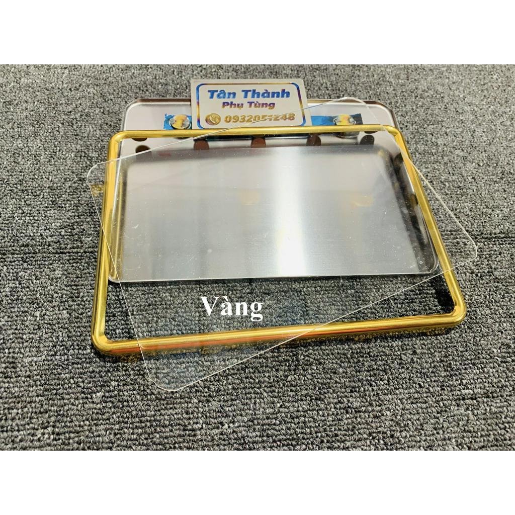 Biển số xe máy: titan, vàng, inox, 7 màu dày, đẹp  Tân Thành PT