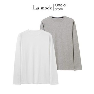 Áo Thun Trơn Dài Tay Nam Nữ Thời Trang Hàn Quốc - La mode