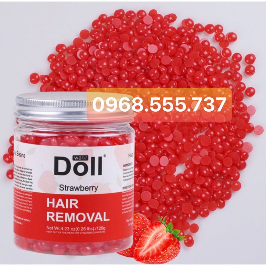 120g Sáp wax lông Doll Ý Chính Hãng siêu ăn lông | BigBuy360 - bigbuy360.vn