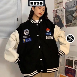 Áo Khoác Nỉ Bomber Cardigan Form Rộng Chất Nỉ Bông Dày Dặn Nữ Unisex nam nữ