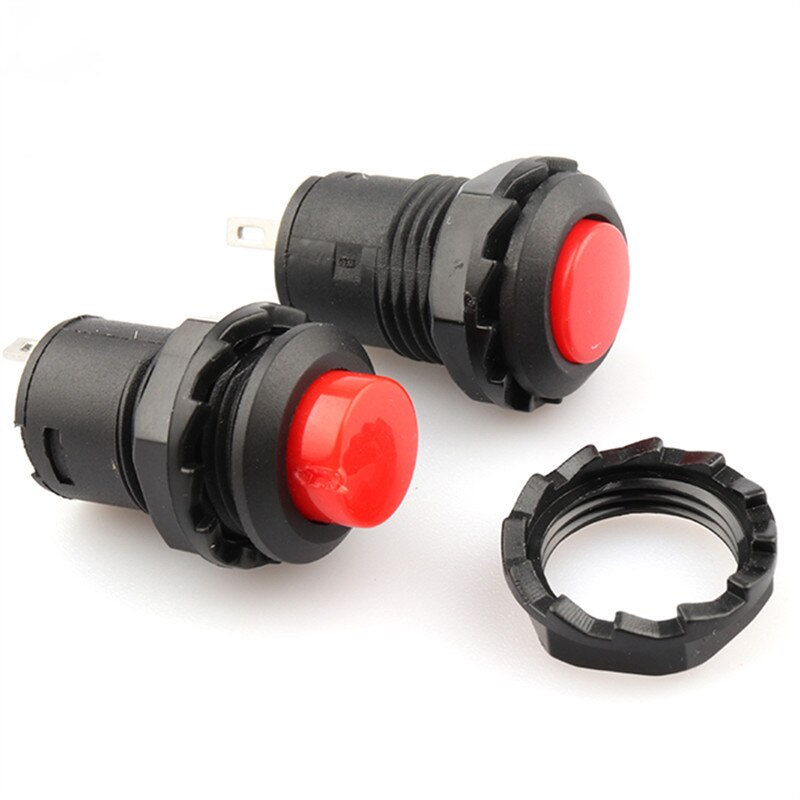 Nút nhấn tự giữ DS-428 12mm (Nút nhấn giữ)