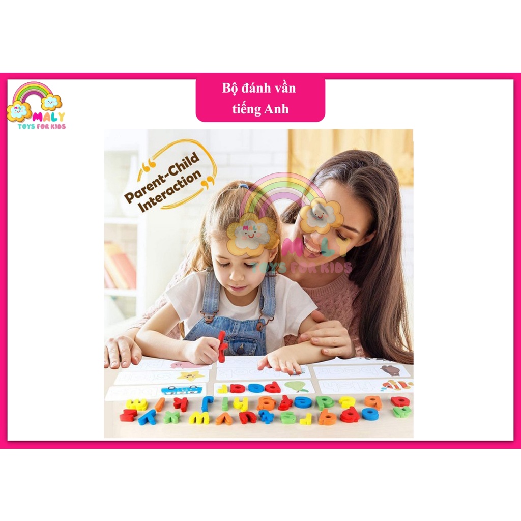 Đồ chơi gỗ học tiếng Anh
