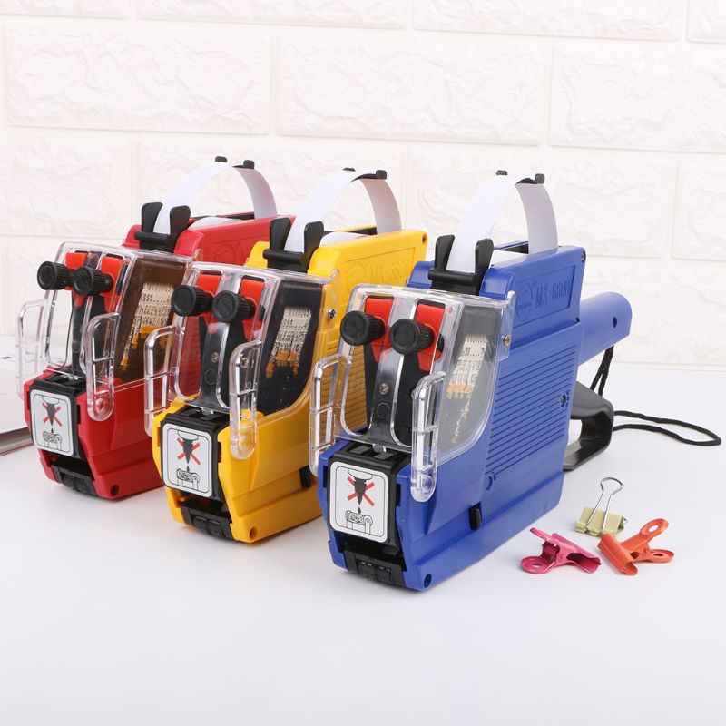 *❤❤ Súng Bắn Nhãn Giá Cả Hai Dòng 10 Chữ Số + Con Lăn Mực