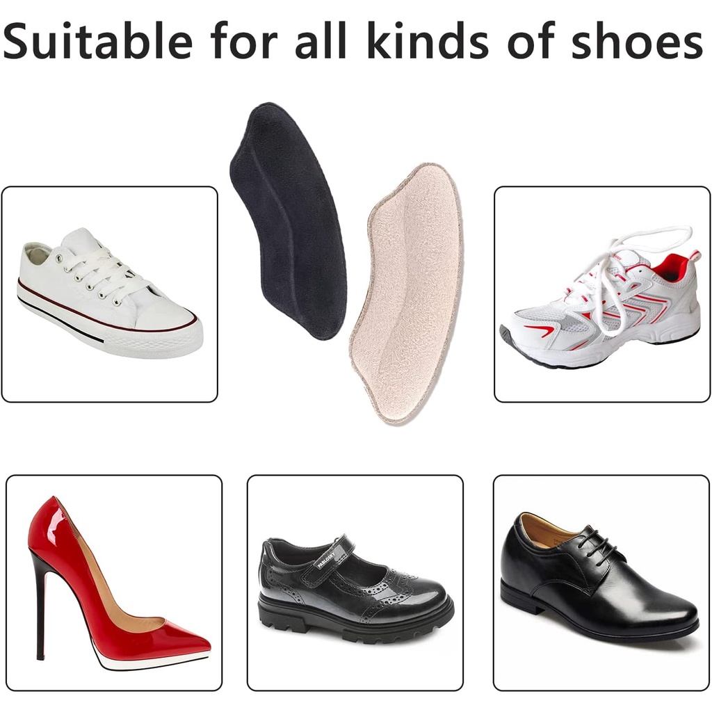 Miếng Đệm Gót Chân Chống Trượt Giảm Đau Khi Mang Giày Cao Gót