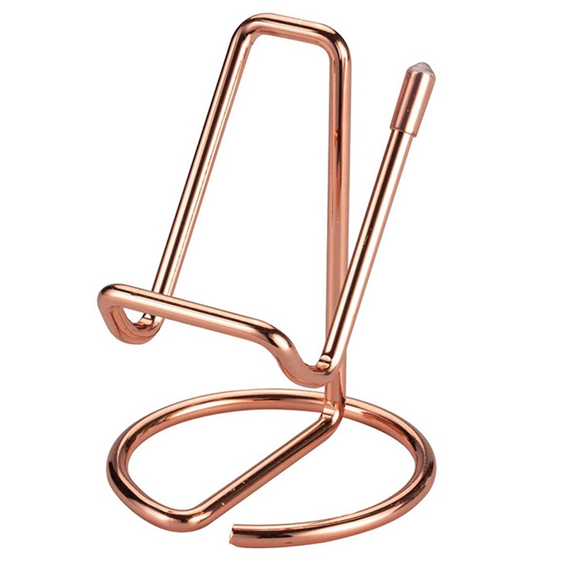 Giá Đỡ Danh Thiếp / Danh Thiếp Để Bàn Bằng Kim Loại Tiện Dụng Cho Văn Phòng