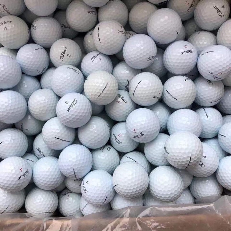 10 Bóng Golf Titleist pro Đã Qua Sử Dụng Cam Kết Không Sơn Lại