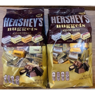 KẸO CHOCOLATE HERSHEY’S NUGGETS MỸ 145 VIÊN - 1,47KG