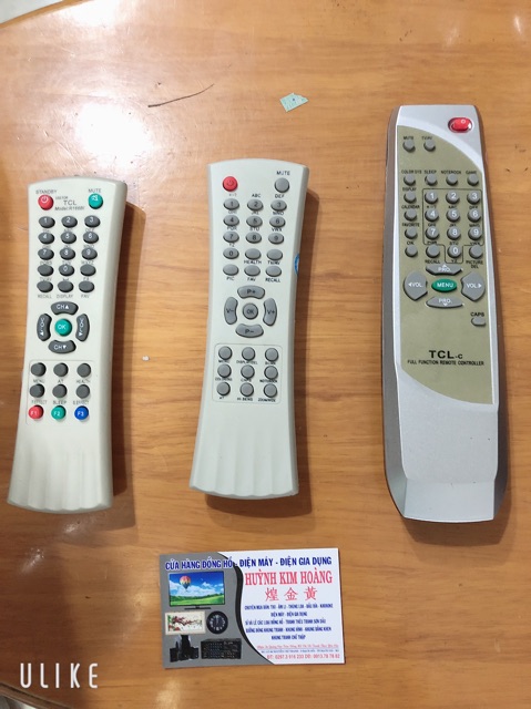 REMOTE ĐIỀU KHIỂN TIVI TCL DÀNH CHO TV THƯỜNG