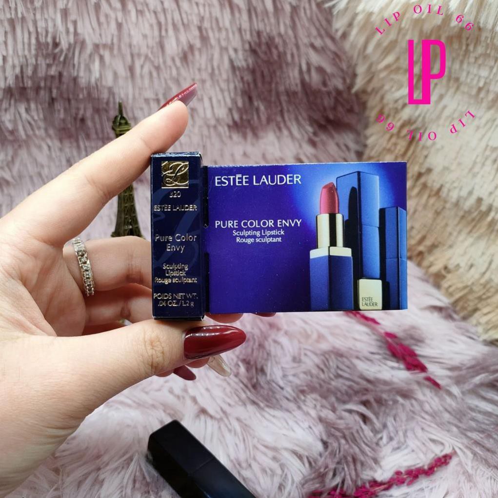 Son lì pha dưỡng Estee Lauder Pure Color Envy Sculpting Lipstick minisize 1.2g căng mọng gợi cảm | BigBuy360 - bigbuy360.vn