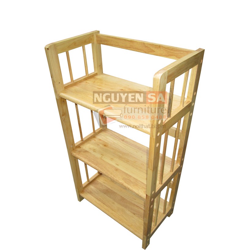 Kệ sách gỗ đa năng 3 tầng ngang 40-50-60-80-90-100cm