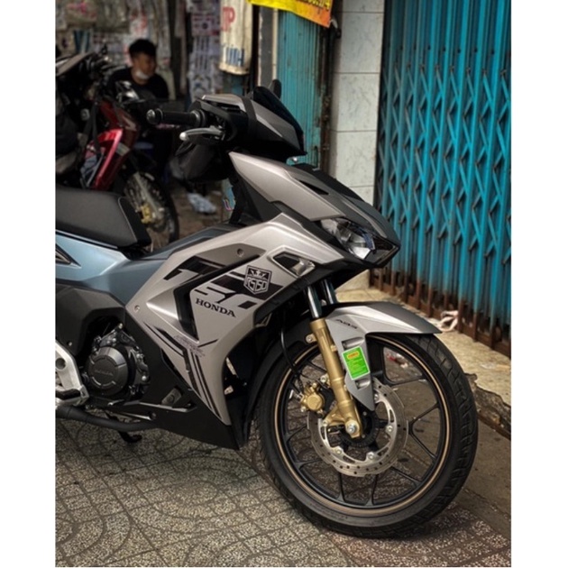 Tem Rời Winner X V3 mẫu RS150R màu xám đen