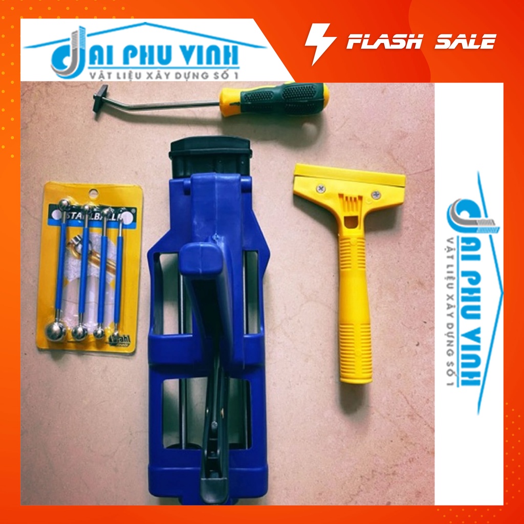 Bộ dụng cụ thi công keo chít mạch Saveto - Dùng để thi công keo chà ron cao cấp Saveto