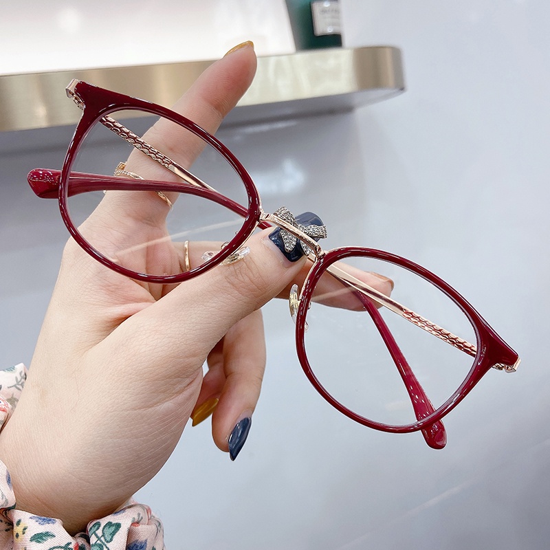 Mắt Kính Gọng Tròn Thời Trang Cho Nam Nữjz2125