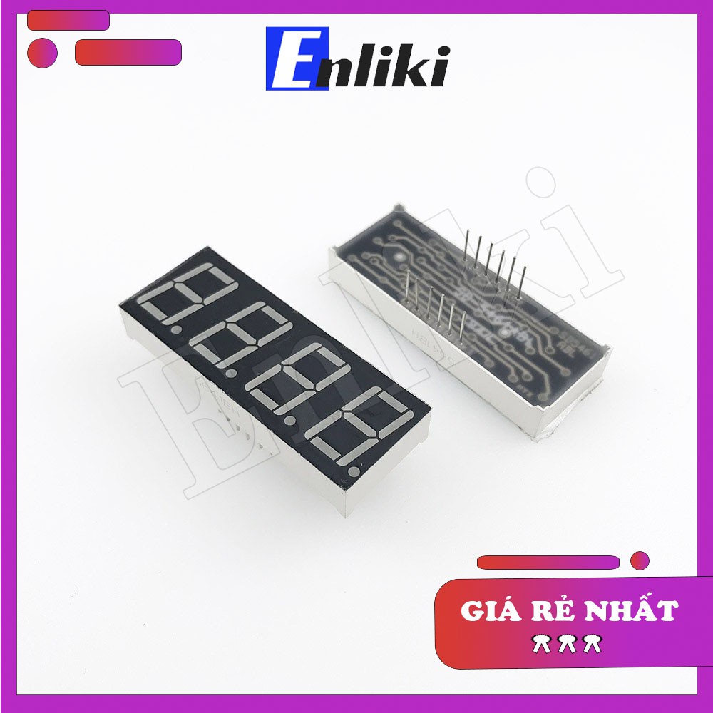 Led 7 thanh 0.56inch 4 Số màu đỏ (anot Chung)