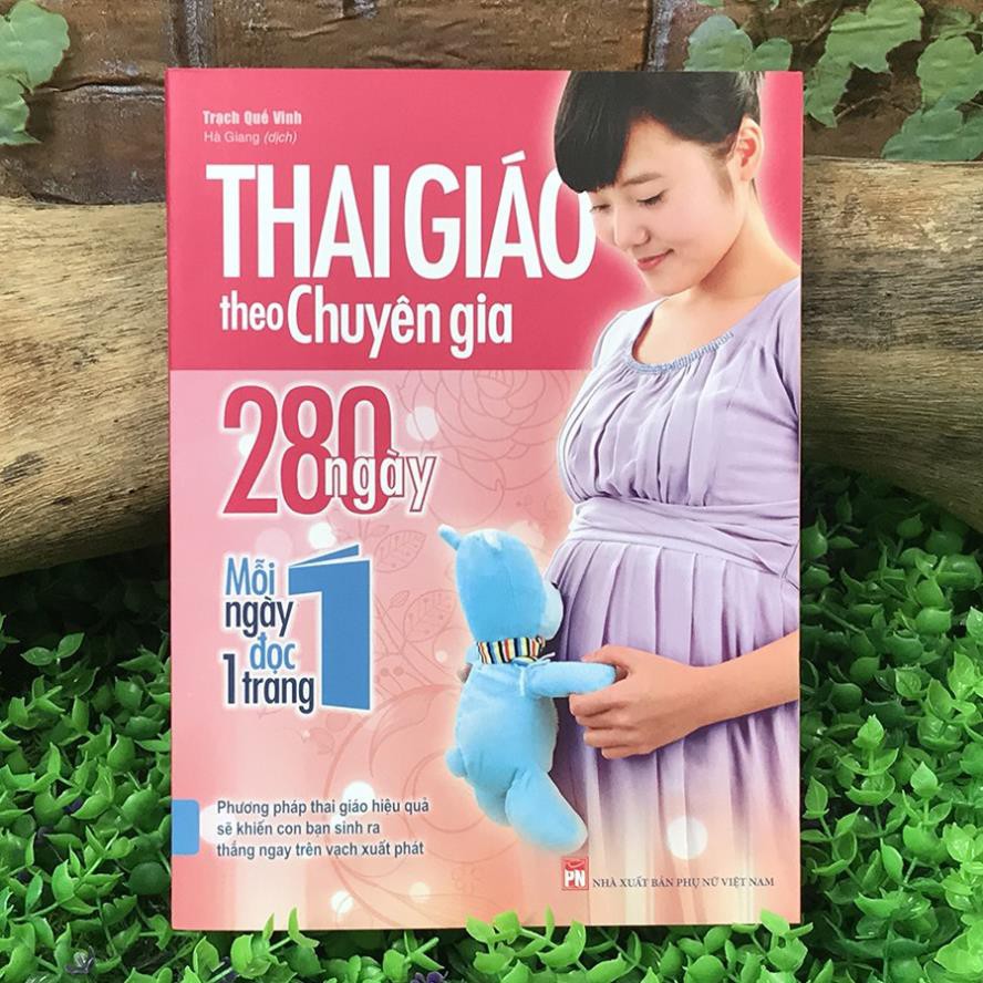 Sách - Thai giáo theo chuyên gia - 280 ngày, mỗi ngày đọc 1 trang [Minh Long]