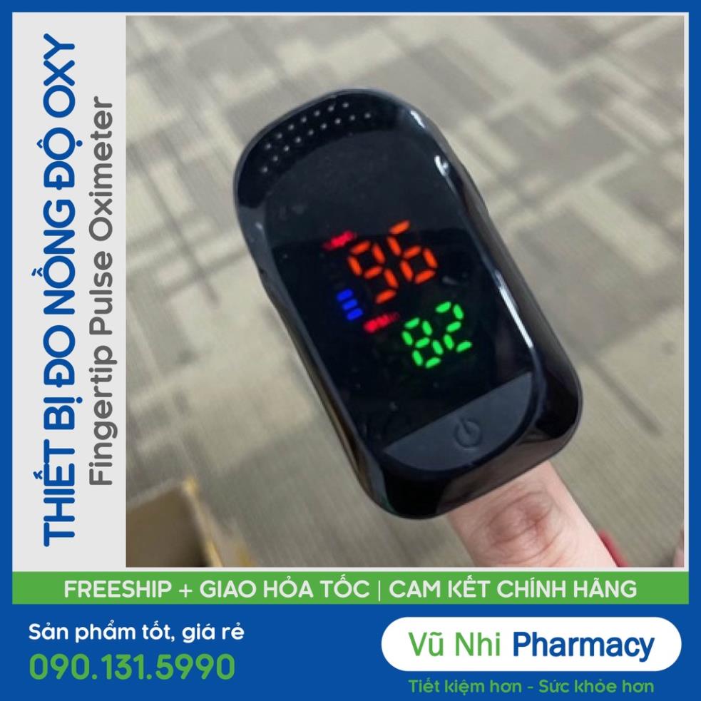 [Giá Sốc] Thiết Bị Đo SPO2, Máy Đo Nồng Độ Oxy Trong Máu &amp; Đo Nhịp Tim Cầm Tay A2 (Pulse Fingertip Oximeter)