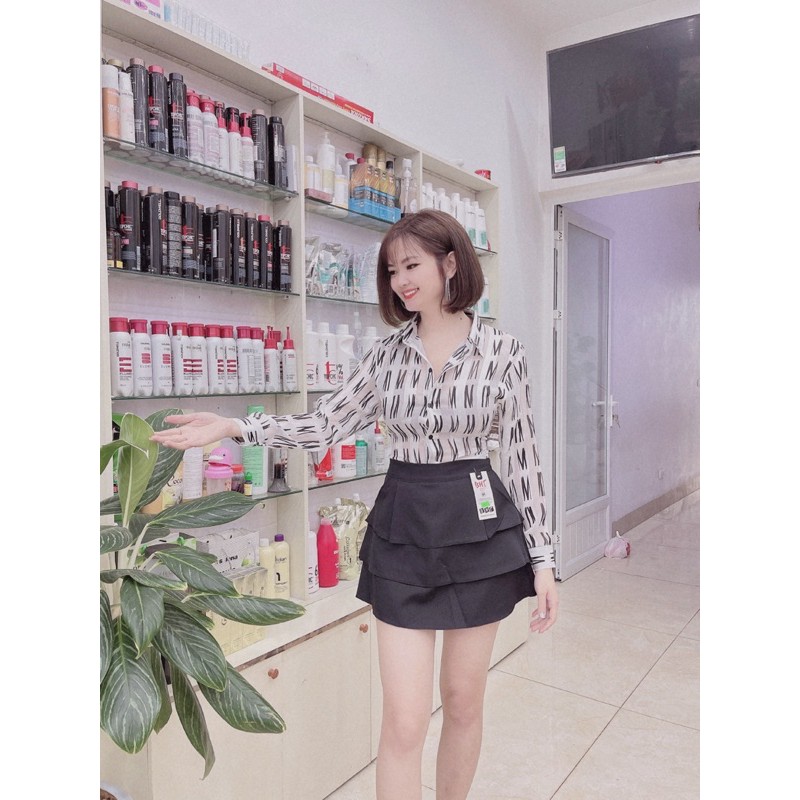 Áo sơ mi chữ N cực xinh [HOT NHẤT] chất siêu xịn