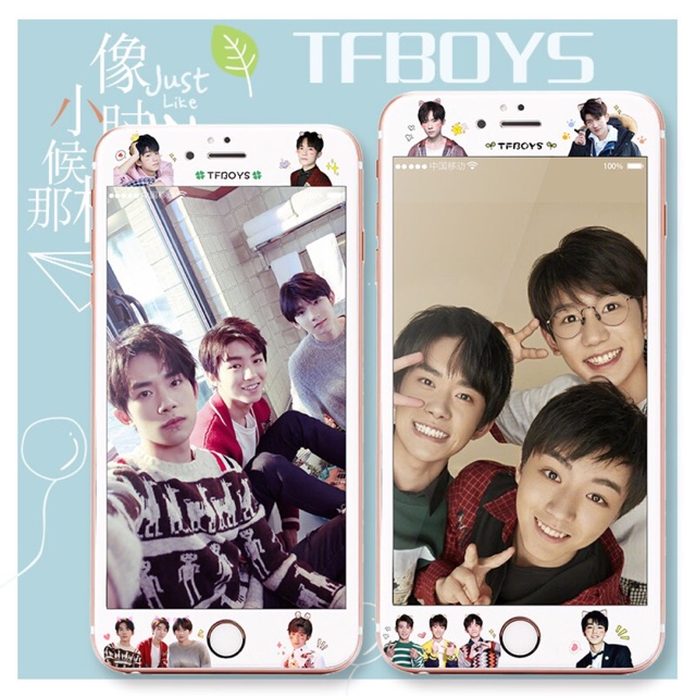 (Order) Cường lực điện thoại Tfboys