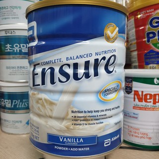 [Date T8/2022] Sữa Ensure Úc 850g