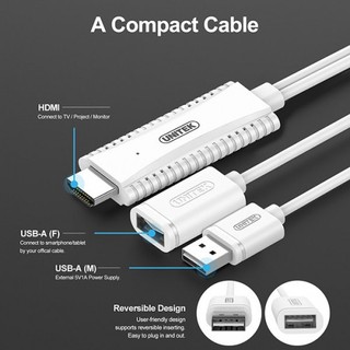 CABLE MOBILE SANG HDMI UNITEK M101AHW