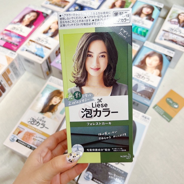 Bọt nhuộm tóc Liese Kao - Hàng nội địa Nhật