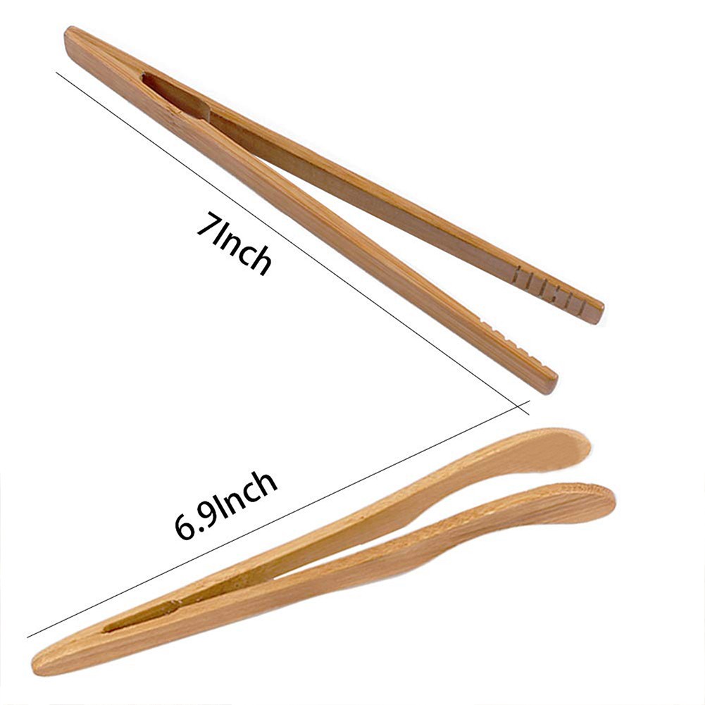 Bộ 4 kẹp gắp thức ăn bằng tre cách nhiệt phong cách Trung Hoa