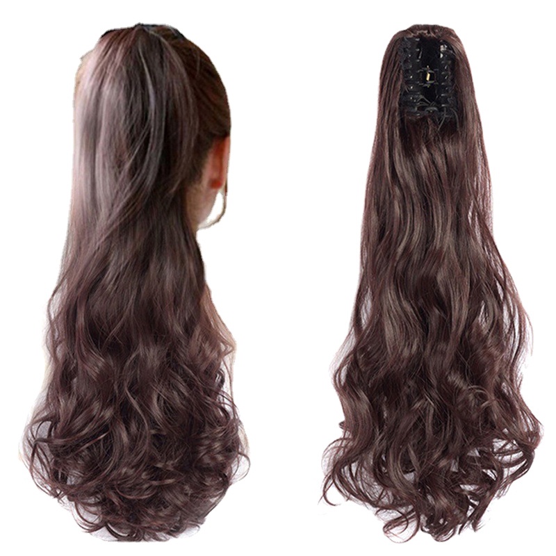 Tóc Giả Đuôi Ngựa Dạng Xoăn Tàng Hình Dành Cho Nữ