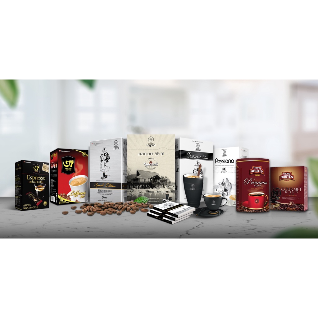 [SenXanh Emart] Cà phê hòa tan G7 Cappuccino- Hộp 12 gói 18gr Trung Nguyên Legend - Cà Phê Cho Phái Đẹp