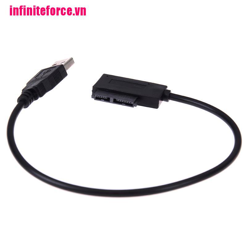 Cáp Chuyển Đổi Usb Sang 7 + 6 13-Pin Chất Lượng Cao Cho Sata / Ide Cd Dvd Rom