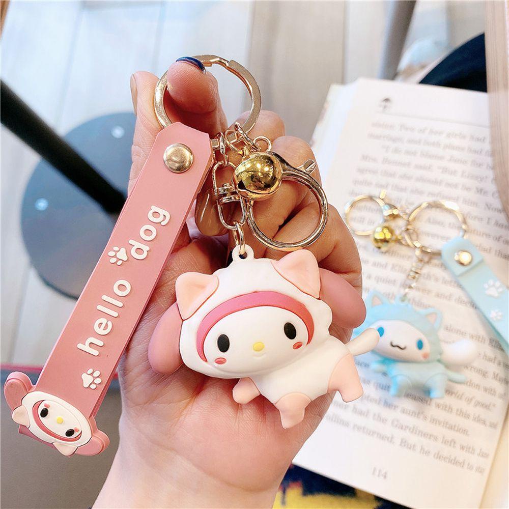 Móc Khóa Hình Thỏ Melody Hoạt Hình Kiểu Hàn Quốc Sáng Tạo REBUY1 Cho Nam / Nữ
