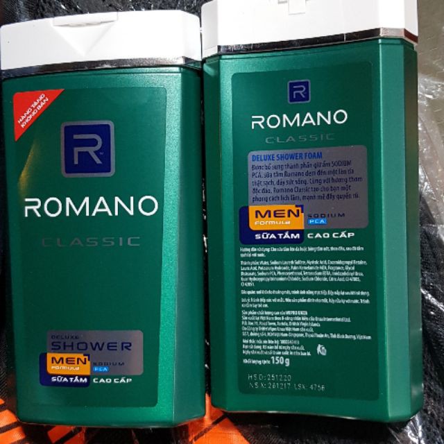 Sữa tắm Romano - 150g