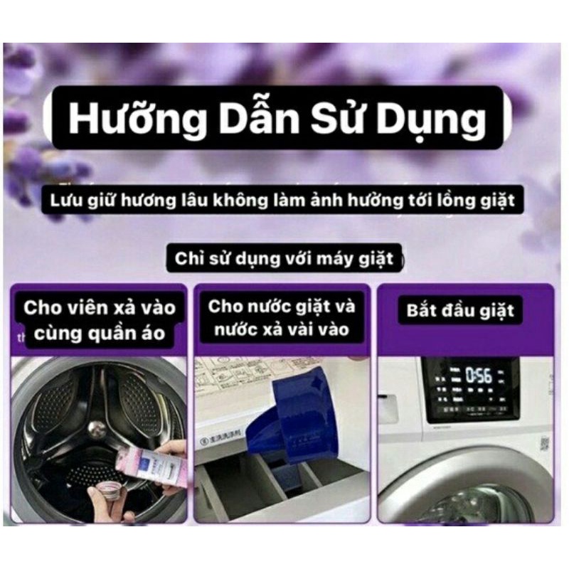Viên Xả Thơm Quần Áo - Hạt Xả Thơm Làm Mềm Vải 110g