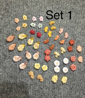 Set hoa bột nail