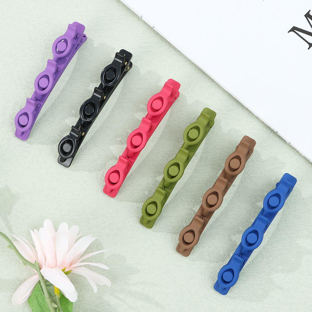 Kẹp Tóc Mái Đôi Nhiều Màu Sắc Tạo Kiểu Tóc Thời Trang Cho Nữ