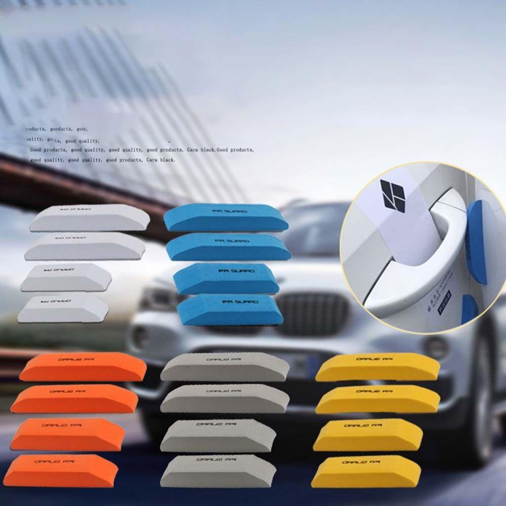 Bộ 4 Miếng Dán Bảo Vệ Cạnh Cửa Xe Hơi Bằng Xốp EVA Chống Va Chạm / Trầy Xước Tiện Dụng