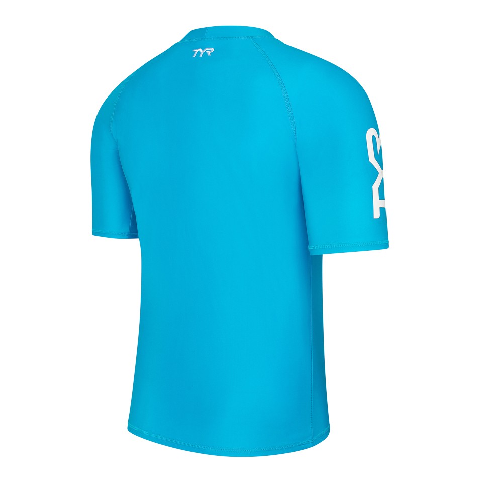 Áo bơi tay ngắn chống nắng TYR Short Sleeve Rashguard