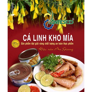 Cá linh kho mía (hộp 6 lon)