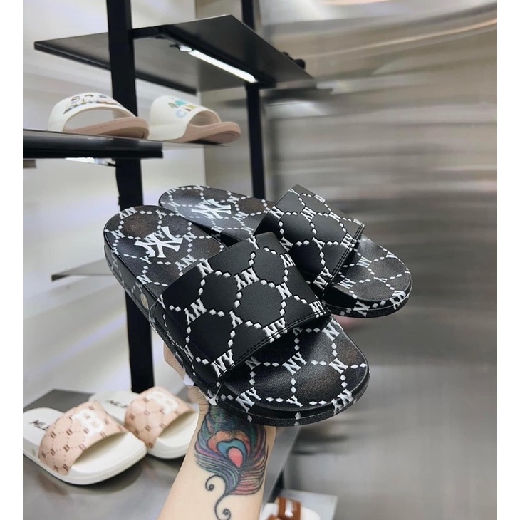 Dép MLB quai ngang nam nữ fullbox tag