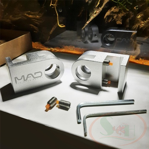 Bộ kẹp in out MAD nguyên khối CNC phi 10, 12, 16, 19 mm cố định ống dây in out lọc