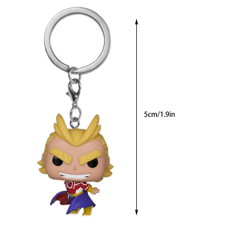 Móc khóa nhân vật anime My Hero Academia Todoroki Bakugo Deku Funko Pop MHA