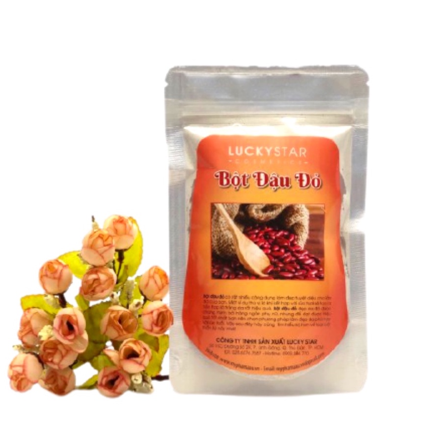 Mặt Nạ Đậu Đỏ Lucky Star 100gr