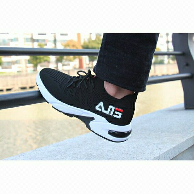 Giày thể thao nam đen đế trắng .đẹp dáng khỏe (bền- đẹp -rẻ - phong cách trẻ) | BigBuy360 - bigbuy360.vn