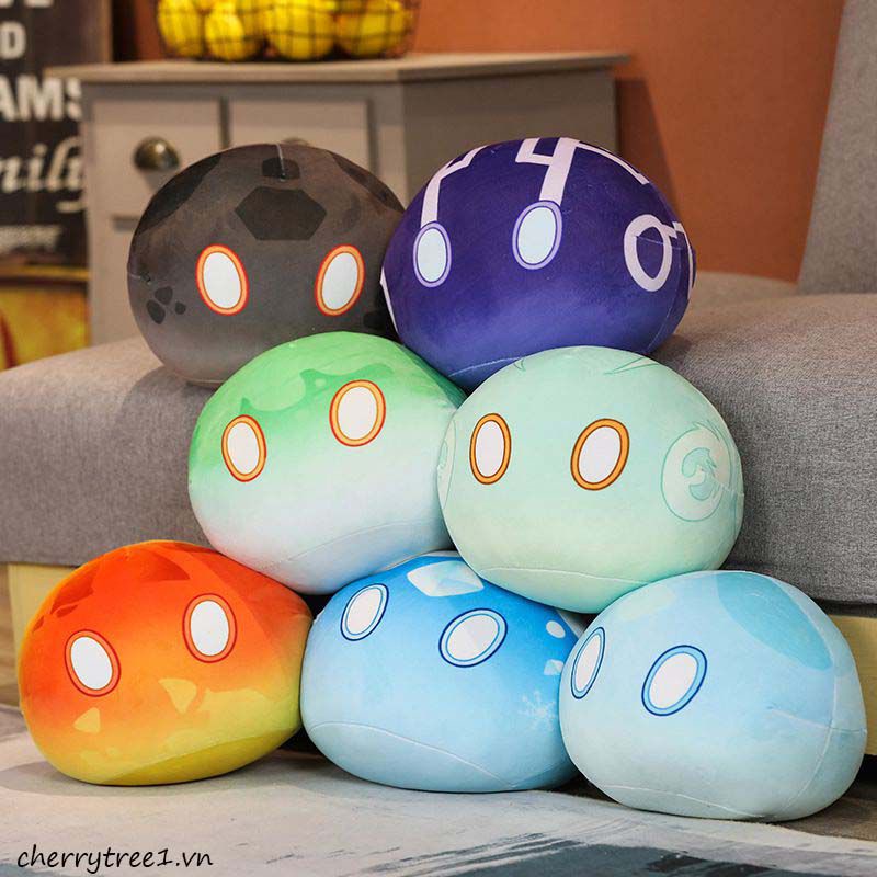 Đồ chơi nhồi bông phong cách game Genshin Impact 10cm/30cm xinh xắn